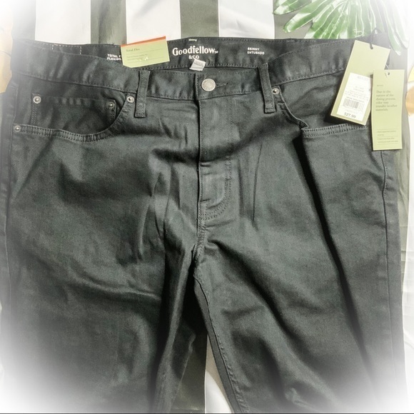 GOODFELLOW & CO BLACK SKINNY JEANS - Picture 3 of 5